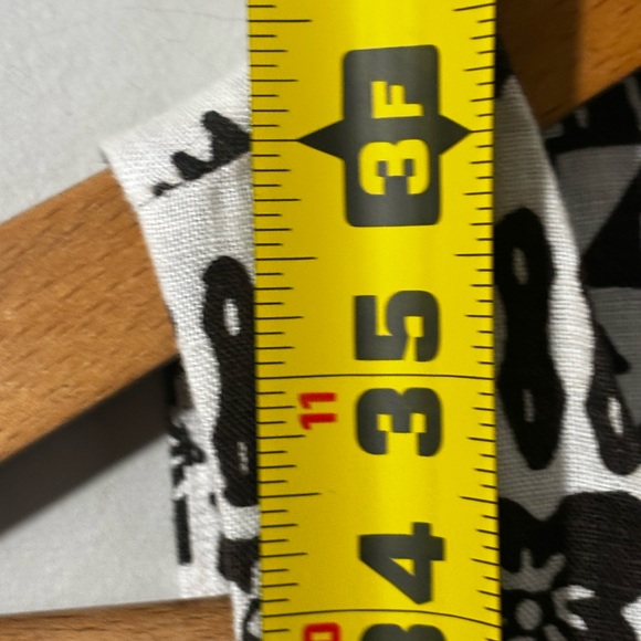 Tommy Bahama Linen Dress Womens Size Small Brown White Aztec Sheath - Picture 7 of 7